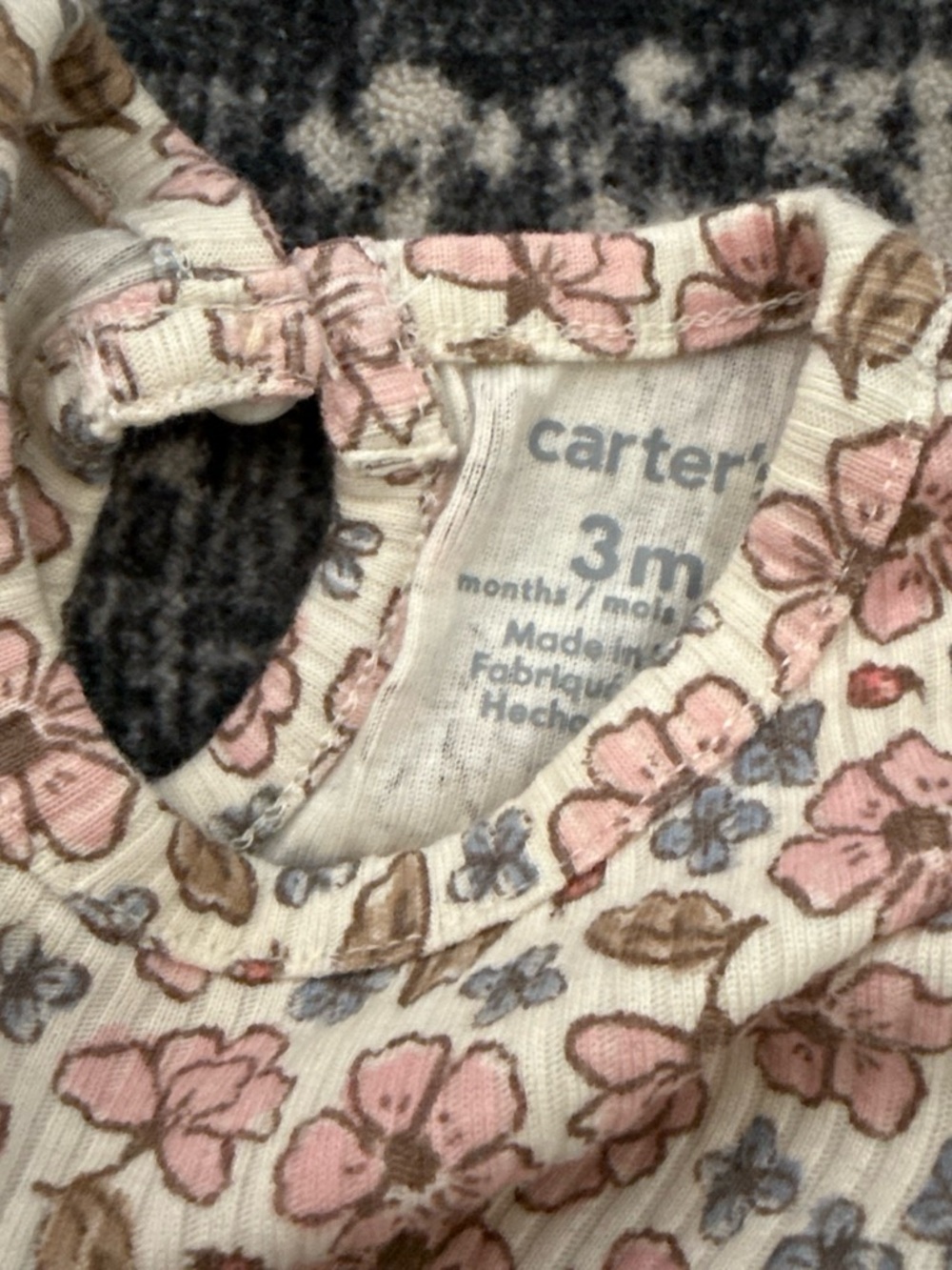 Carter’s Floral Ruffle Set - Picture 4 of 4